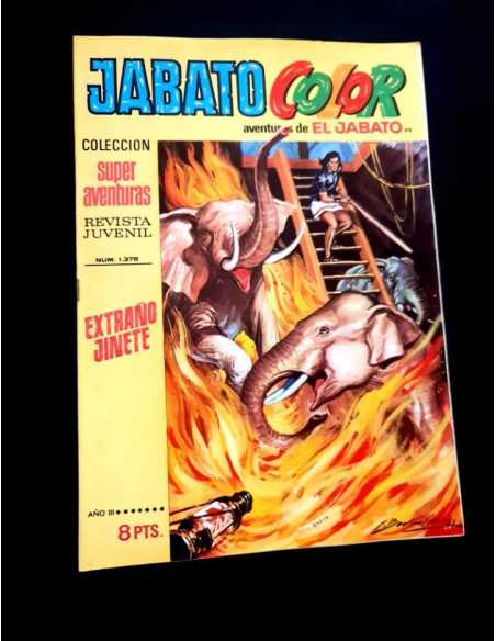 EXCELENTE ESTADO JABATO COLOR 99 SUPER AVENTURAS 1378 EXTRAÑO JINETE BRUGUERA
