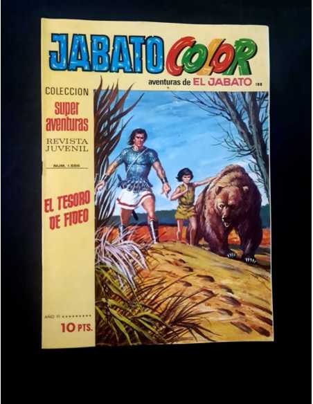 EXCELENTE ESTADO JABATO COLOR 188 SUPER AVENTURAS 1556 EL TESORO DE FIDEO BRUGUERA