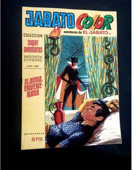 EXCELENTE ESTADO JABATO COLOR 74 SUPER AVENTURAS 1328 CLAUDIA ENVENENADA BRUGUERA