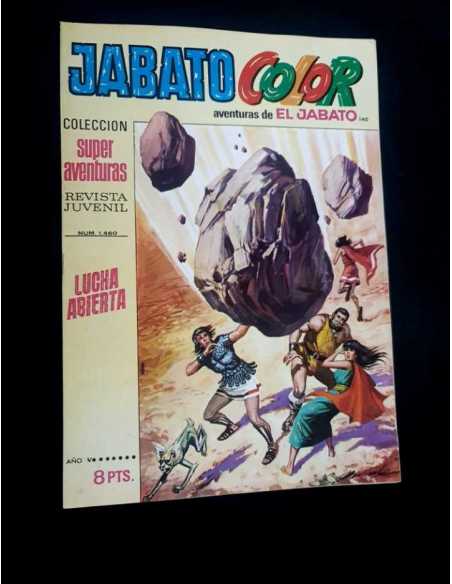 EXCELENTE ESTADO JABATO COLOR 140 SUPER AVENTURAS 1460 LUCHA ABIERTA BRUGUERA