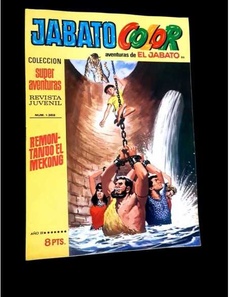 EXCELENTE ESTADO JABATO COLOR 86 SUPER AVENTURAS 1352 REMONTANDO EL MEKONG BRUGUERA