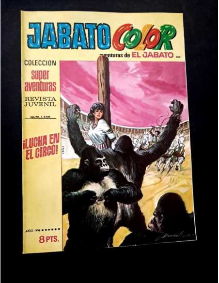 EXCELENTE ESTADO JABATO COLOR 133 SUPER AVENTURAS 1446 LUCHA EN EL CIRCO BRUGUERA