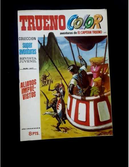CASI EXCELENTE ESTADO TRUENO COLOR 147 SUPER AVENTURAS 1417 ALIADOS IMPREVISTOS BRUGUERA