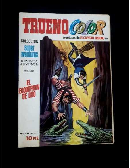 CASI EXCELENTE ESTADO TRUENO COLOR 249 SUPER AVENTURAS 1621 EL ESCORPION DE ORO BRUGUERA