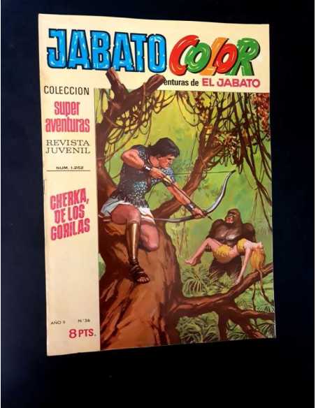 CASI EXCELENTE ESTADO JABATO COLOR 36 SUPER AVENTURAS 1252 BRUGUERA