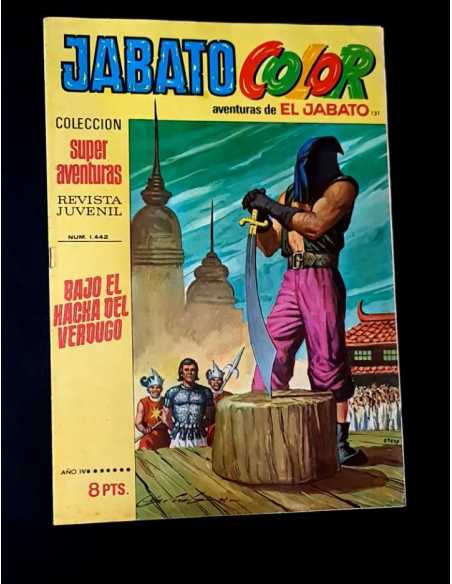 CASI EXCELENTE ESTADO JABATO COLOR 131 SUPER AVENTURAS 1442 BAJO EL HACHA DEL VERDUGO BRUGUERA