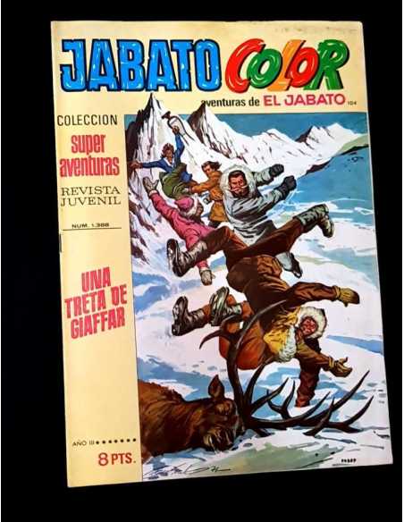CASI EXCELENTE ESTADO JABATO COLOR 104 SUPER AVENTURAS 1388 UNA TRETA DE GIAFFAR BRUGUERA
