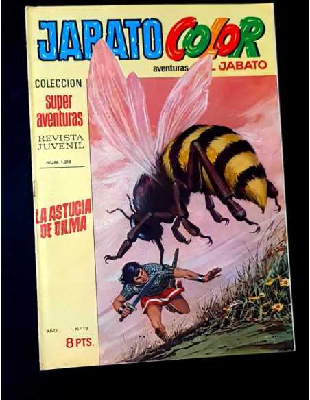 CASI EXCELENTE ESTADO JABATO COLOR 19 SUPER AVENTURAS 1218 LA ASTUCIA DE DILMA BRUGUERA