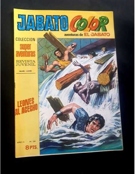 CASI EXCELENTE ESTADO JABATO COLOR 34 SUPER AVENTURAS 1248 BRUGUERA