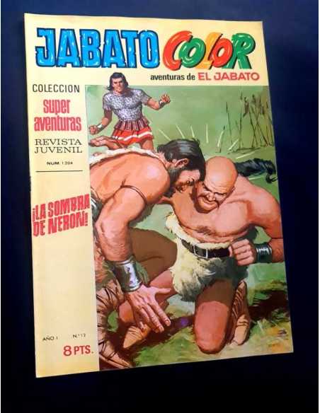 CASI EXCELENTE ESTADO JABATO COLOR 12 SUPER AVENTURAS 1204 LA SOMBRA DE NERON BRUGUERA