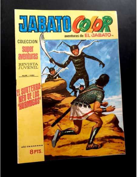 CASI EXCELENTE ESTADO JABATO COLOR 75 SUPER AVENTURAS 1330 EL SUBTERRANEO DE LOS HORMIGAS BRUGUERA