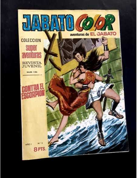 MUY BUEN ESTADO JABATO COLOR 3 SUPER AVENTURAS 1186 BRUGUERA