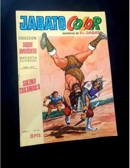 MUY BUEN ESTADO JABATO COLOR 45 SUPER AVENTURAS 1270 SIKINO TAKANAKA BRUGUERA