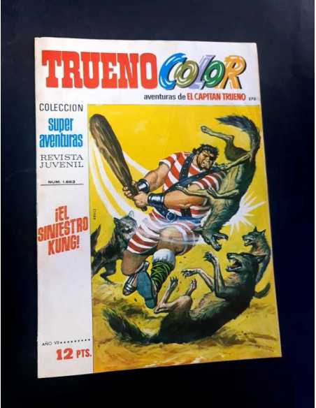 MUY BUEN ESTADO TRUENO COLOR 270 SUPER AVENTURAS 1663 EL SINIESTRO KUNG BRUGUERA