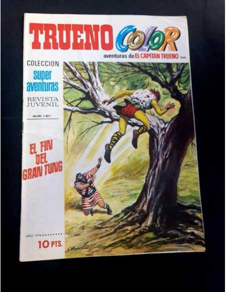 MUY BUEN ESTADO TRUENO COLOR 244 SUPER AVENTURAS 1611 EL FIN DEL GRAN TUNG BRUGUERA
