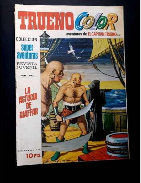TRUENO COLOR 237 SUPER AVENTURAS 1597 LA ASTUCIA DE GIAFFAR BRUGUERA NORMAL ESTADO