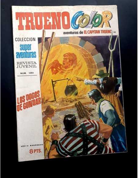 TRUENO COLOR 90 SUPER AVENTURAS 1303 LOS DOGOS DE GUNDAR BRUGUERA NORMAL ESTADO