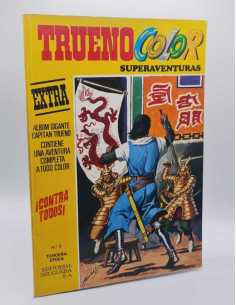 MUY BUEN ESTADO TRUENO COLOR EXTRA ALBUM GIGANTE 5 CONTRA...