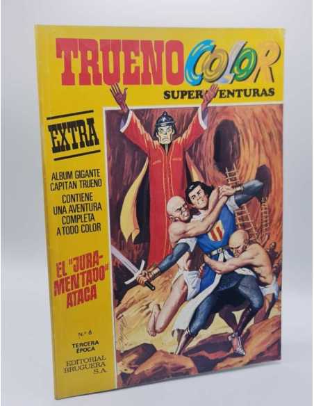 MUY BUEN ESTADO TRUENO COLOR EXTRA ALBUM GIGANTE 6 EL JURAMENTADO ATACA BRUGUERA