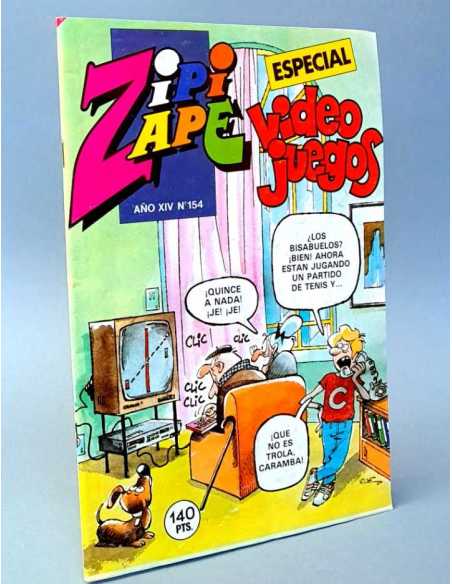 EXCELENTE ESTADO ZIPI Y ZAPE 154 ESPECIAL VIDEOJUEGOS AÑO XIV BRUGUERA GRAPA