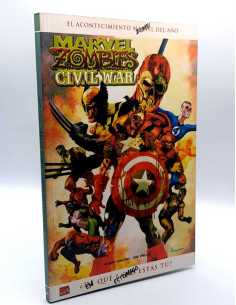 EXCELENTE ESTADO COLECCION 100% MARVEL ZOMBIES CIVIL WAR...