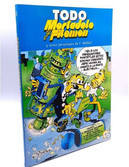 EXCELENTE ESTADO TODO MORTADELO Y FILEMON 3 EDICIONES B IBAÑEZ TAPA BLANDA