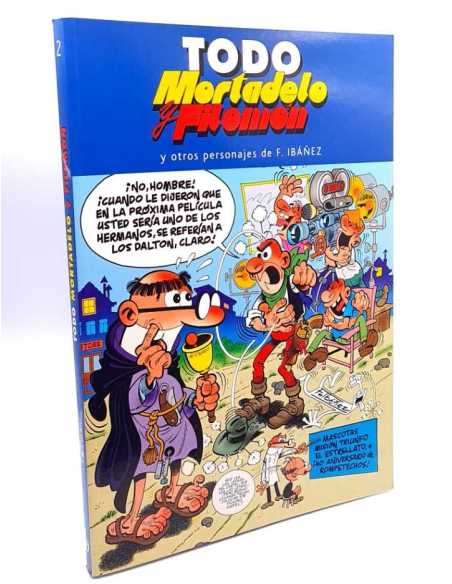 EXCELENTE ESTADO TODO MORTADELO Y FILEMON 2 EDICIONES B IBAÑEZ TAPA BLANDA