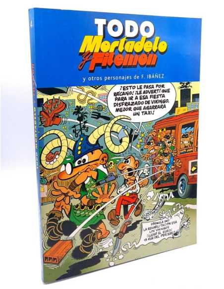 EXCELENTE ESTADO TODO MORTADELO Y FILEMON 4 EDICIONES B IBAÑEZ TAPA BLANDA