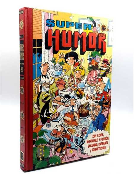 MUY BUEN ESTADO PRIMERA EDICION SUPER HUMOR 30 EDICIONES B 1988 TAPA DURA