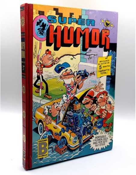 BUEN ESTADO SEGUNDA EDICION SUPER HUMOR 37 EDICIONES B 1987 TAPA DURA