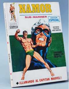 EXCELENTE ESTADO NAMOR 13 LLAMANDO AL CAPITÁN MARVEL TACO...