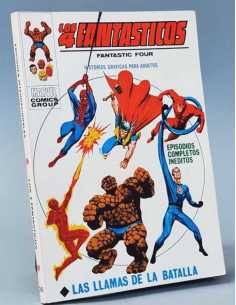 CASI EXCELENTE ESTADO LOS 4 FANTASTICOS 36 LAS LLAMAS DE...