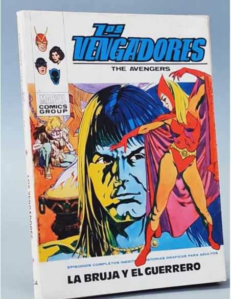 CASI EXCELENTE ESTADO LOS VENGADORES 34 LA BRUJA Y EL GUERRERO TACO EDICIONES VERTICE