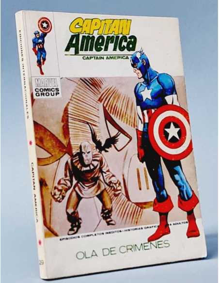 MUY BUEN ESTADO CAPITAN AMERICA 29 OLA DE CRIMENES VOL.1 TACO VOL1 EDICIONES VERTICE