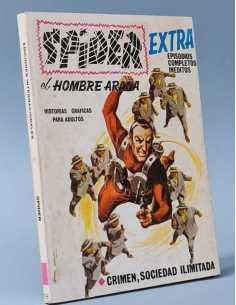 BUEN ESTADO SPIDER 18 CRIMEN SOCIEDAD ILIMITADA TACO...