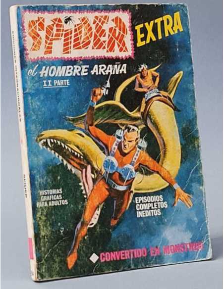 BUEN ESTADO SPIDER 24 CONVERTIRSE EN MONSTRUO TACO EDICIONES VERTICE