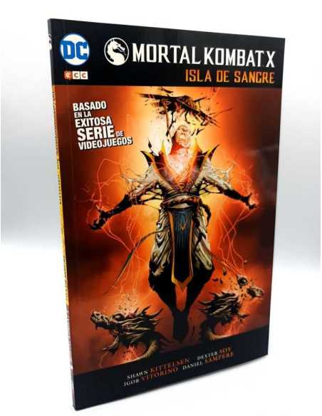 DE KIOSCO MORTAL KOMBAT X ISLA DE SANGRE ECC DC