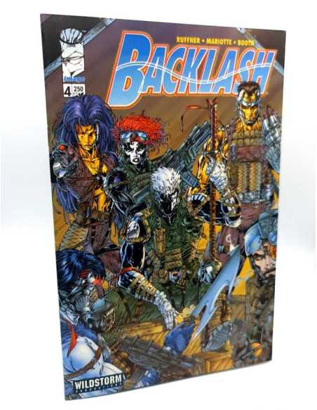 CASI EXCELENTE ESTADO BACKLASH 4 IMAGE PLANETA COMICS GRAPA