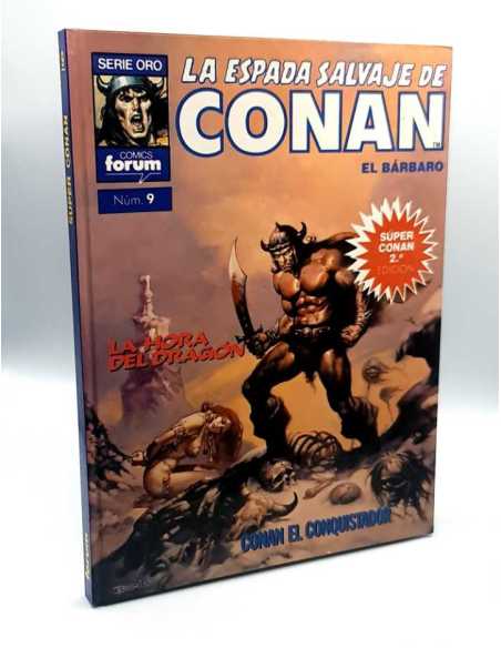 CASI EXCELENTE ESTADO SUPER CONAN LA ESPADA SALVAJE DE CONAN 9 FORUM SEGUNDA EDICION COMICS