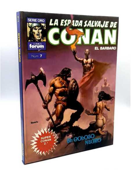 CASI EXCELENTE ESTADO SUPER CONAN LA ESPADA SALVAJE DE CONAN 7 FORUM SEGUNDA EDICION COMICS