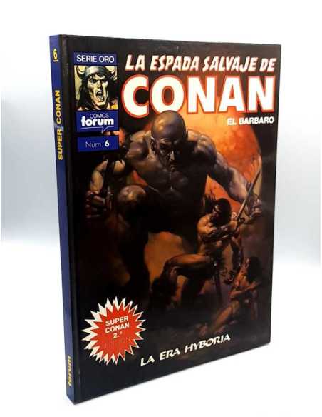 EXCELENTE ESTADO SUPER CONAN LA ESPADA SALVAJE DE CONAN 6 FORUM SEGUNDA EDICION COMICS