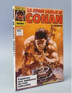 EXCELENTE ESTADO RETAPADO CONAN EL BARBARO 62 AL 64 FORUM