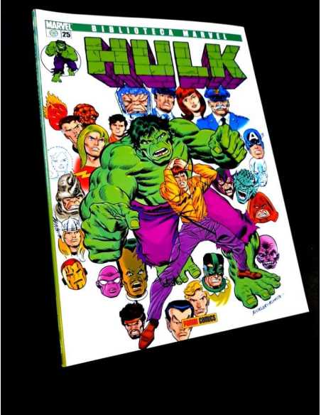 DE KIOSCO BIBLIOTECA MARVEL HULK 25 COMICS PANINI
