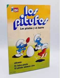 CASI EXCELENTE ESTADO LOS PITUFOS Y EL HUEVO 5 OLE BRUGUERA