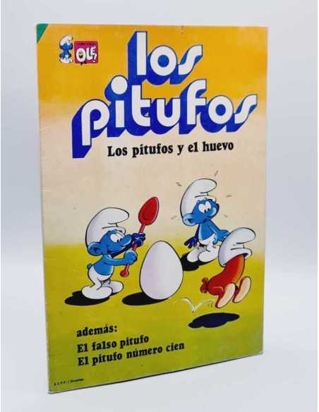 CASI EXCELENTE ESTADO LOS PITUFOS Y EL HUEVO 5 OLE BRUGUERA