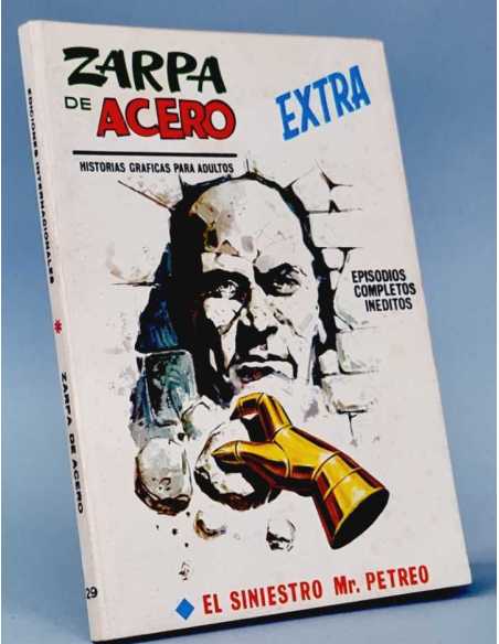 EXCELENTE ESTADO ZARPA DE ACERO 29 EL SINIESTRO MR PETREO TACO EDICIONES VERTICE