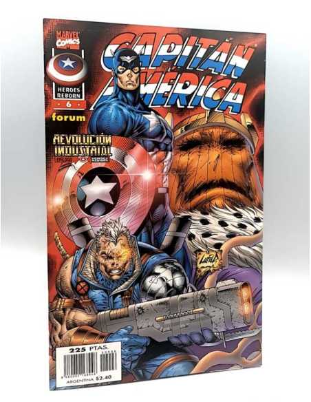 DE KIOSCO CAPITAN AMERICA 6 HEROES REBORN FORUM GRAPA