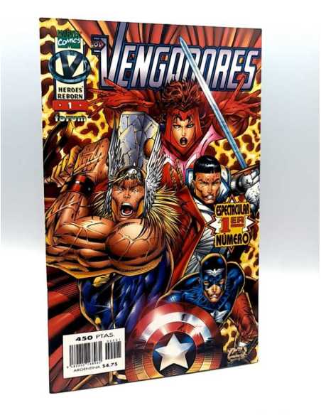 DE KIOSCO LOS VENGADORES 1 HEROES REBORN PLANETA GRAPA