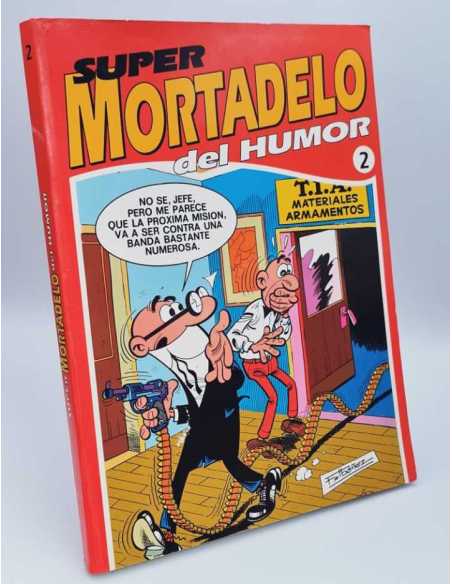 CASI EXCELENTE ESTADO SUPER MORTADELO 2 DEL HUMOR RETAPADO EDICIONES B