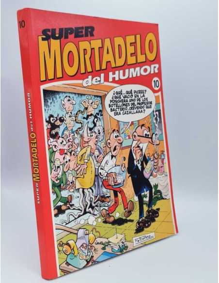 CASI EXCELENTE ESTADO SUPER MORTADELO 10 DEL HUMOR RETAPADO EDICIONES B